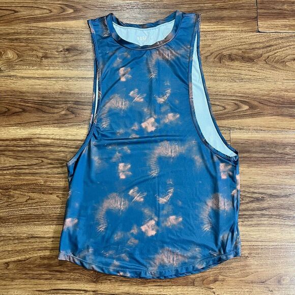 Barbell Shirts Barbell Apparel Shirt Men Blue Tank Top Stringer Gym